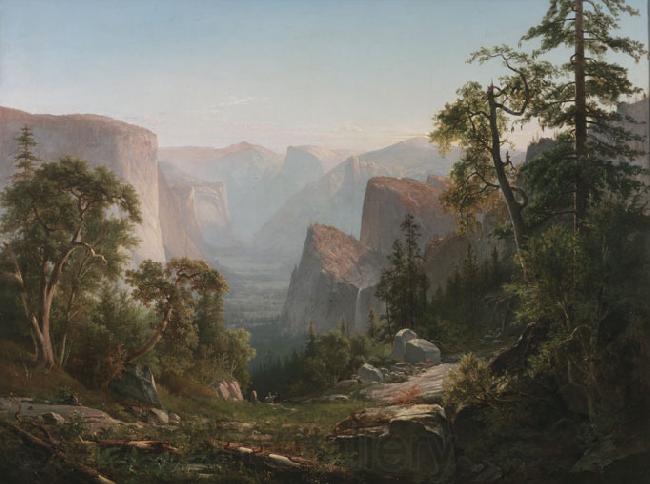 Thomas Hill View of the Yosemite Valley France oil painting art